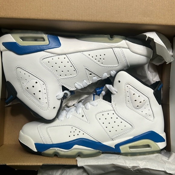 Jordan 6 Retro BG Sport Blue - Picture 1 of 8
